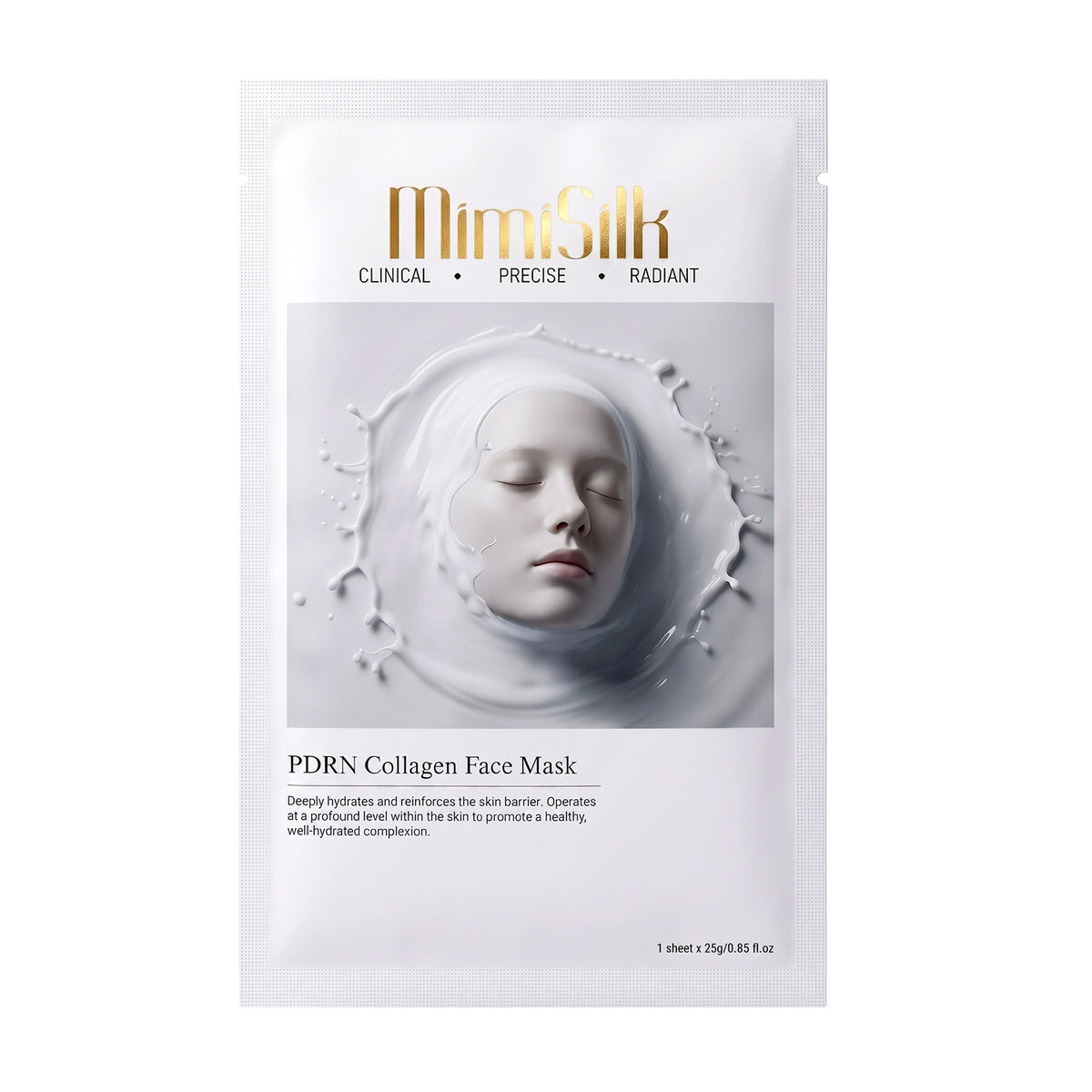 MimiSilk PDRN Collagen Face Mask
