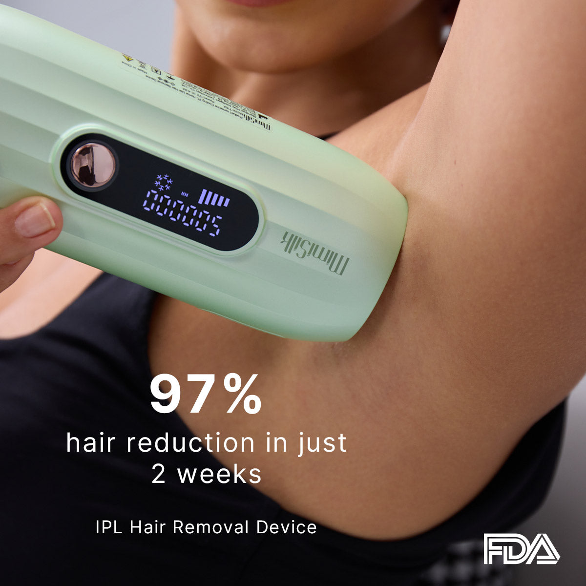 MimiSilk Cactus IPL | Painless Permanent Hair Removal Device