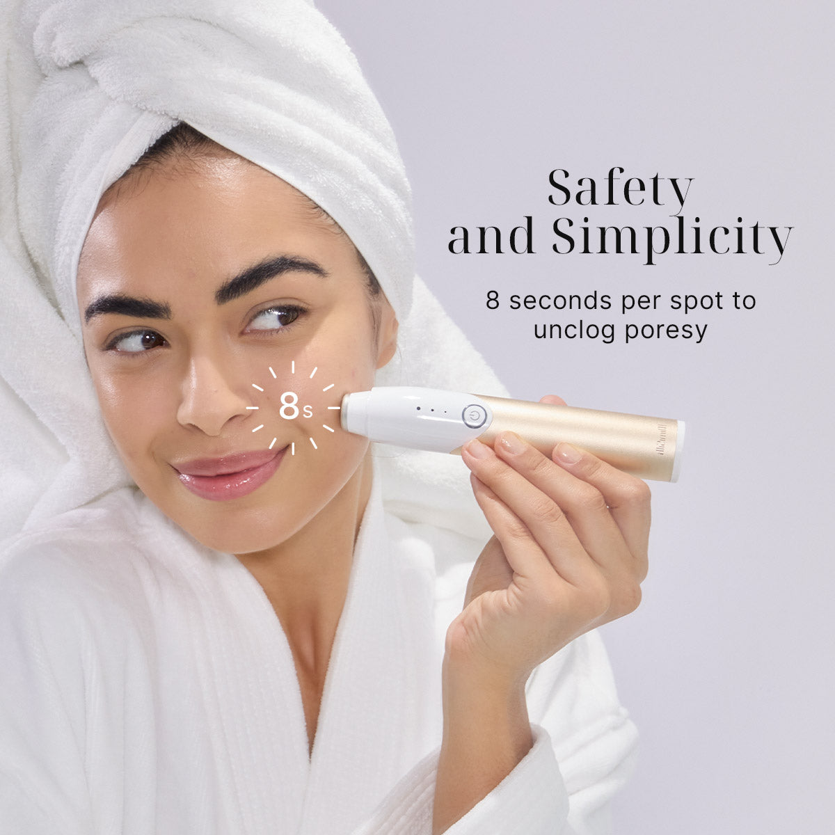 Nova 830nm/415nm Blemish Skin Renewing Device. Only 8 seconds per acne spot. 