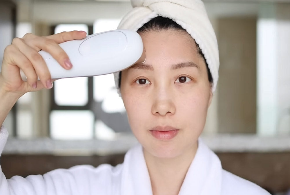 I Tried MimiSilk Iris 1450nm Laser Device | At-Home Laser for Wrinkles Fine Lines & Texture